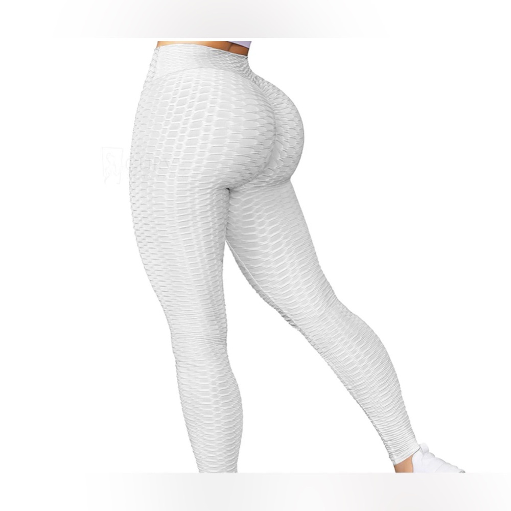 White Booty Lift Leggings Brand New